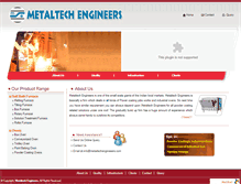 Tablet Screenshot of metaltechengineers.com